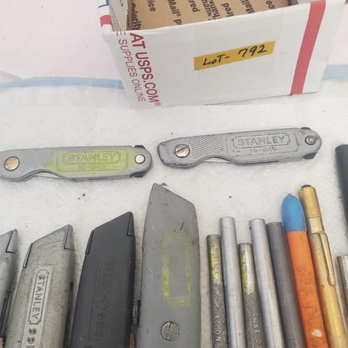 Lot of 18 Stanley Mixed 99E Retractable Utility Knife Box Cutter LOT-792 - Thumbnail 7