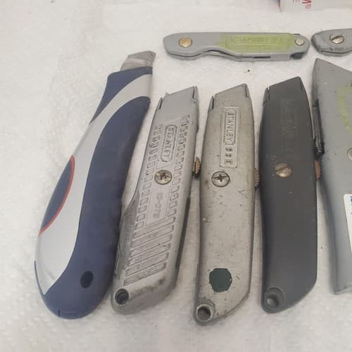 Lot of 18 Stanley Mixed 99E Retractable Utility Knife Box Cutter LOT-792 - Thumbnail 5