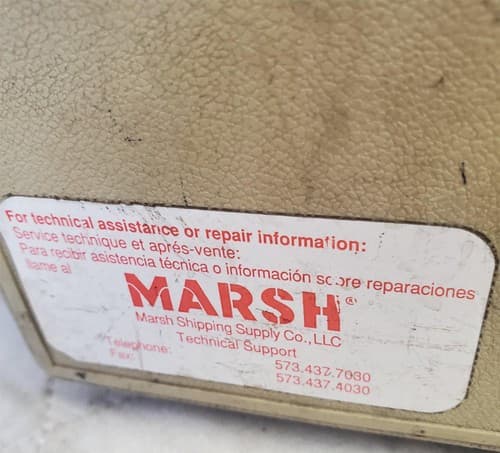 Marsh 5 HT Hand Taper Manual Gummed Tape Dispenser #2 - Thumbnail 5