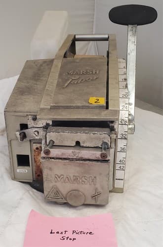 Marsh 5 HT Hand Taper Manual Gummed Tape Dispenser #2 - Thumbnail 9