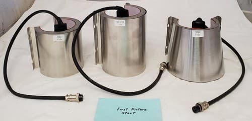 Lot of 3 Sublimation Mug Heating Element for Mug Heat Press - Image 1