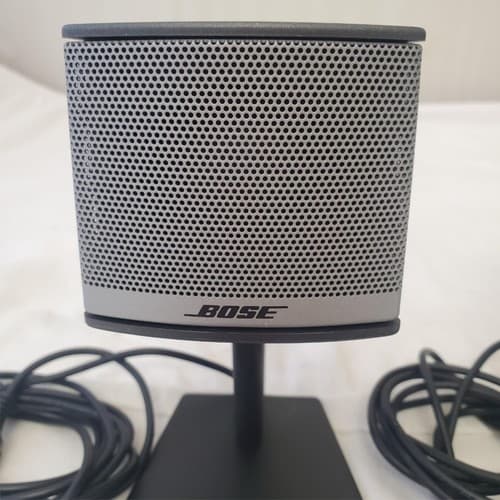 Set of 2 Bose Companion 3 Series II Multimedia Satellite Speakers - Thumbnail 3