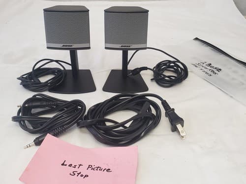 Set of 2 Bose Companion 3 Series II Multimedia Satellite Speakers - Thumbnail 7