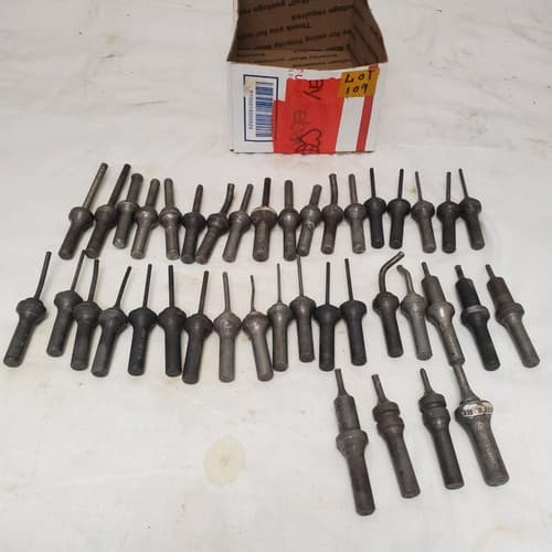 Lot of Rivet Gun Snaps Bit Knock Out Punch Set LOT-109 - Image 1