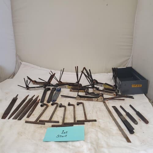 Lot of Assorted Blacksmithing Tools LOT 513 - Image 1