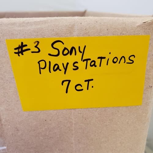 Lot of 7 Sony Play Station 1 Consoles For Parts #3 - Thumbnail 2