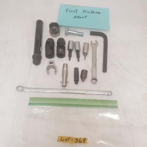 Misc. Lot of Sockets, Wrenches, Flex Sockets Proto Misc Brands LOT-369 - Image 1