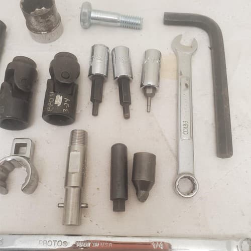 Misc. Lot of Sockets, Wrenches, Flex Sockets Proto Misc Brands LOT-369 - Thumbnail 8