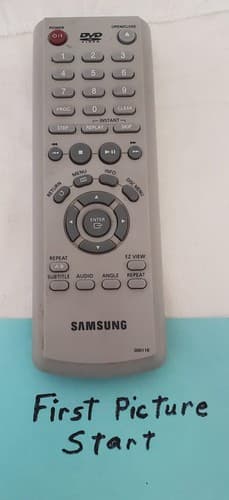 Samsung 00011K DVD Remote Control - Image 1