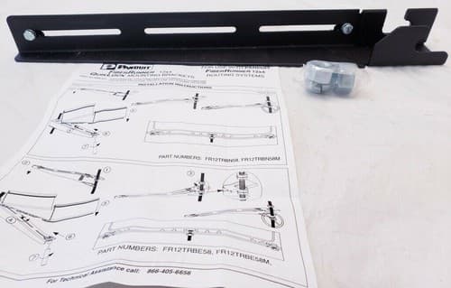 Panduit FR12TRBN58 Quicklock 12" Support Bracket Fiberrunner Raceway System - Thumbnail 4