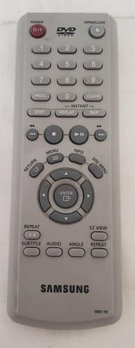 Samsung 00011K DVD Remote Control - Thumbnail 2