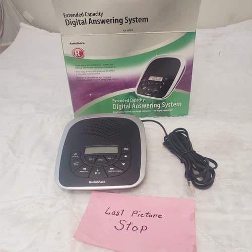 Radio Shack Digital Phone Answering Decivce Extended Memory CAT No.430-3829 - Thumbnail 8
