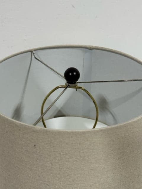 Coastal Lighthouse Table Lamp With Beige Shade - Thumbnail 4