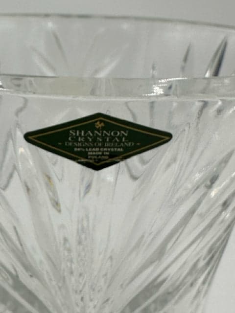 Shannon Crystal "Nicole" Electric Hurricane Lamp - Thumbnail 3