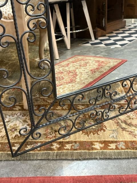 Metal Scroll Wall Mirror - Thumbnail 2