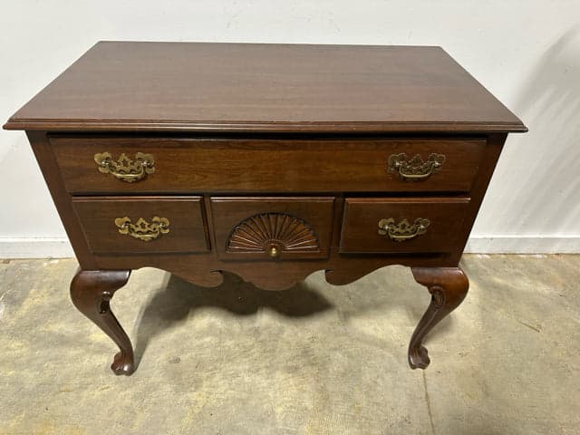 Ethan Allen Georgian Court Cherry Low Boy Dresser - Image 1