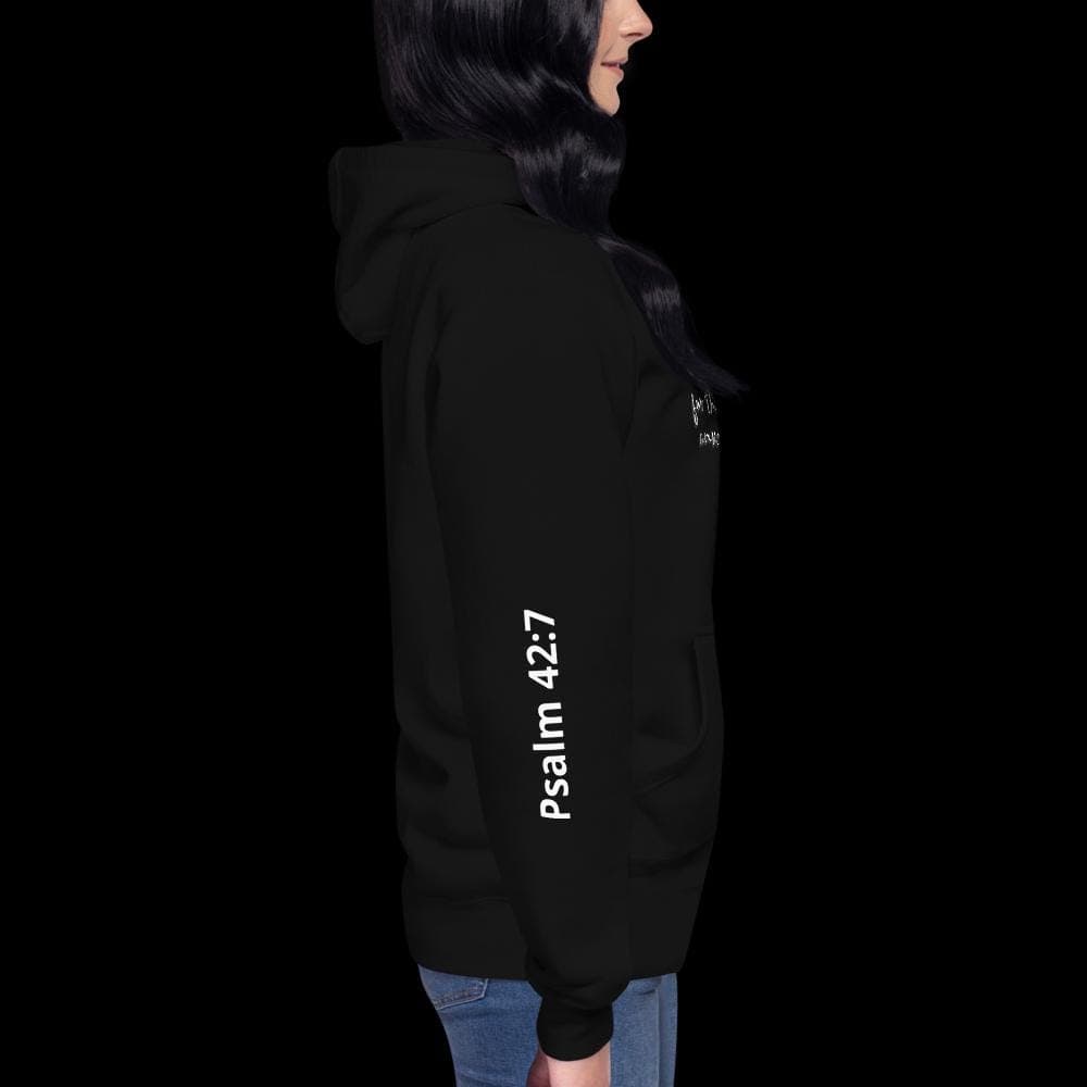 For the Days When the Storms Keep Coming Unisex Cotton-Blend Hoodie – Comfort Fit, Front Pouch - Thumbnail 4