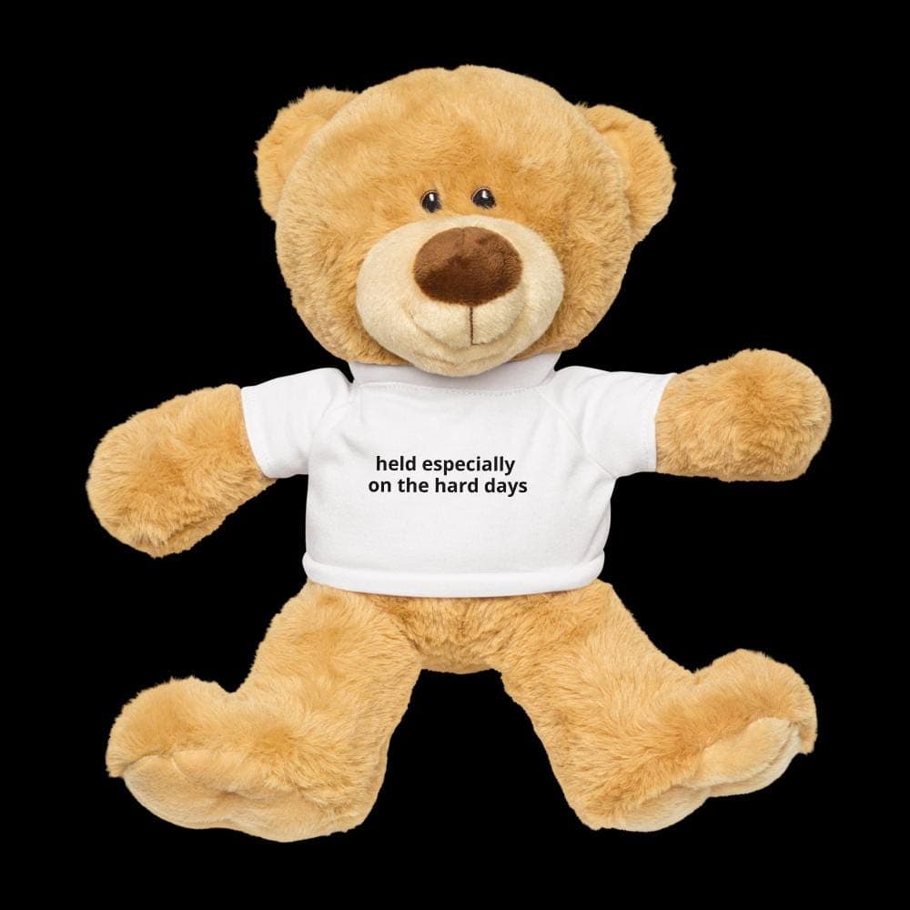 Held Especially on the Hard Days Companion Bear - Thumbnail 5