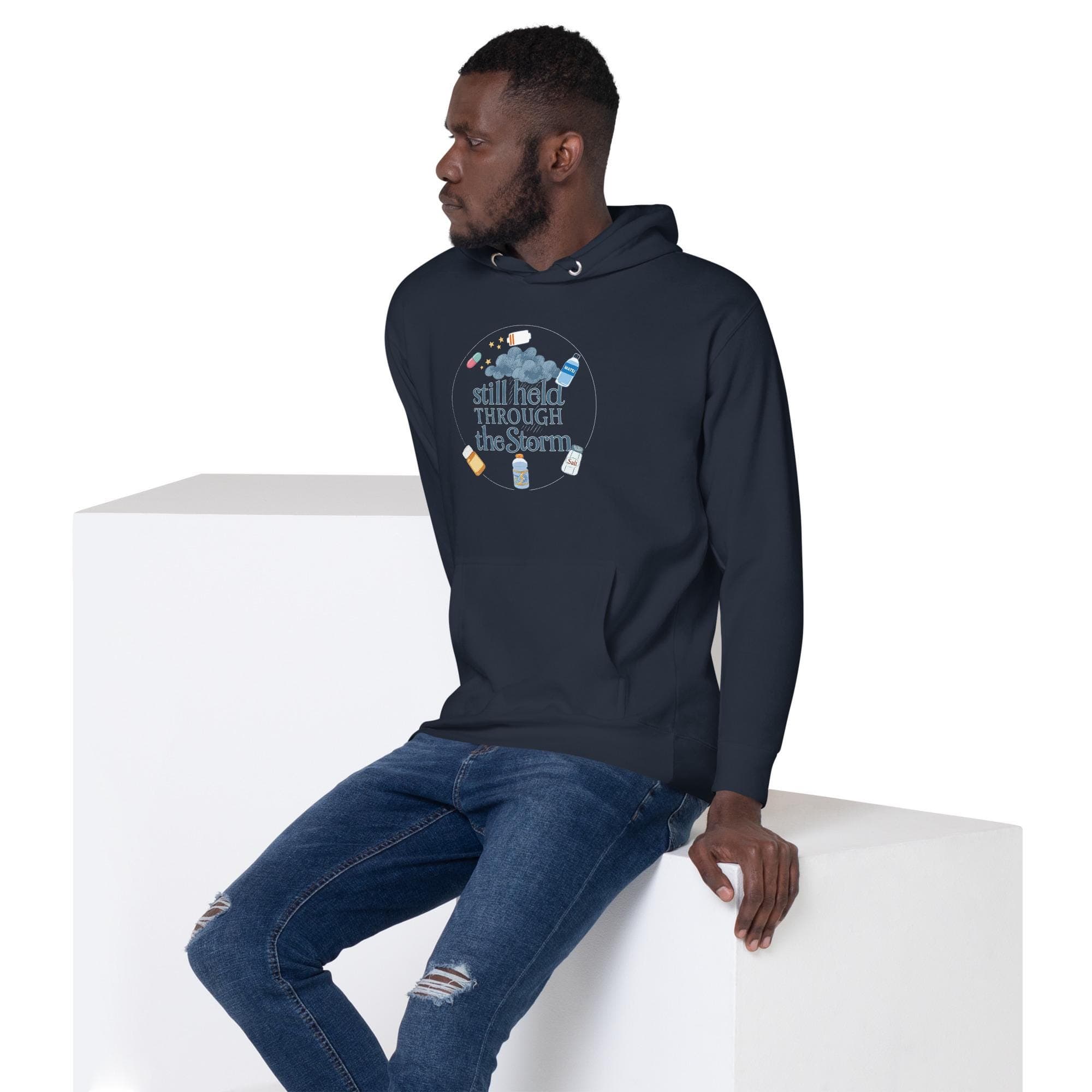Still Held Through Storm Unisex Hoodie – Encouraging Faith Apparel - Thumbnail 6