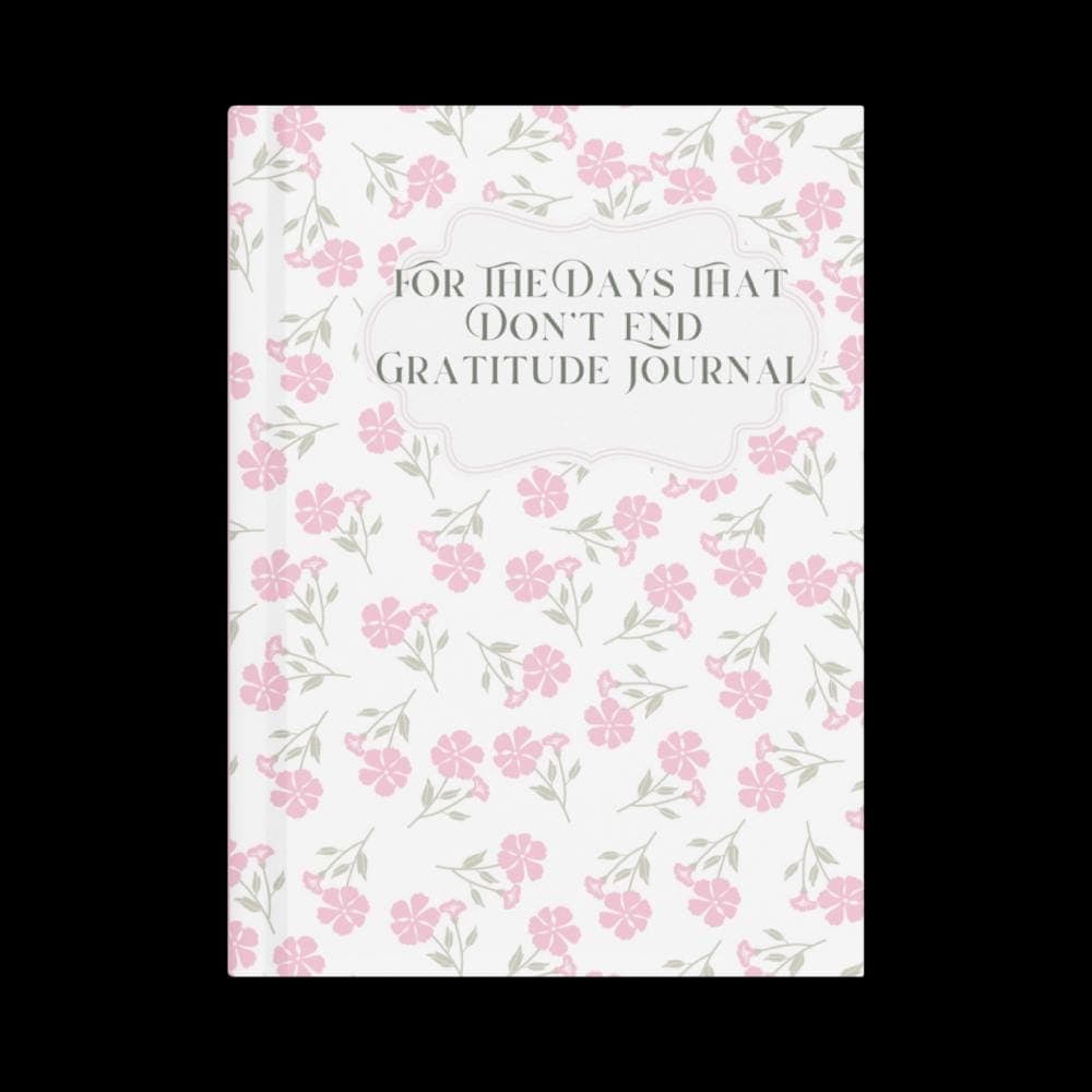 Floral Hardcover Gratitude Journal – Chronic Illness & Faith - Thumbnail 4