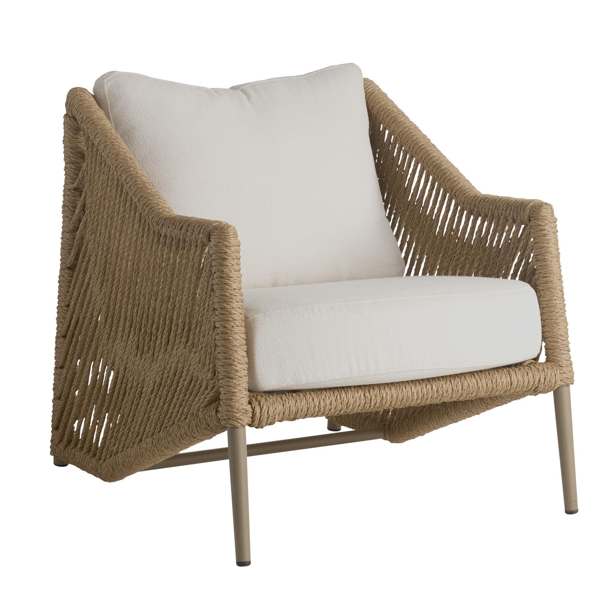 Arteriors Home Kiki Outdoor Tan Woven Rattan Chair FFE-1085 - Image 1