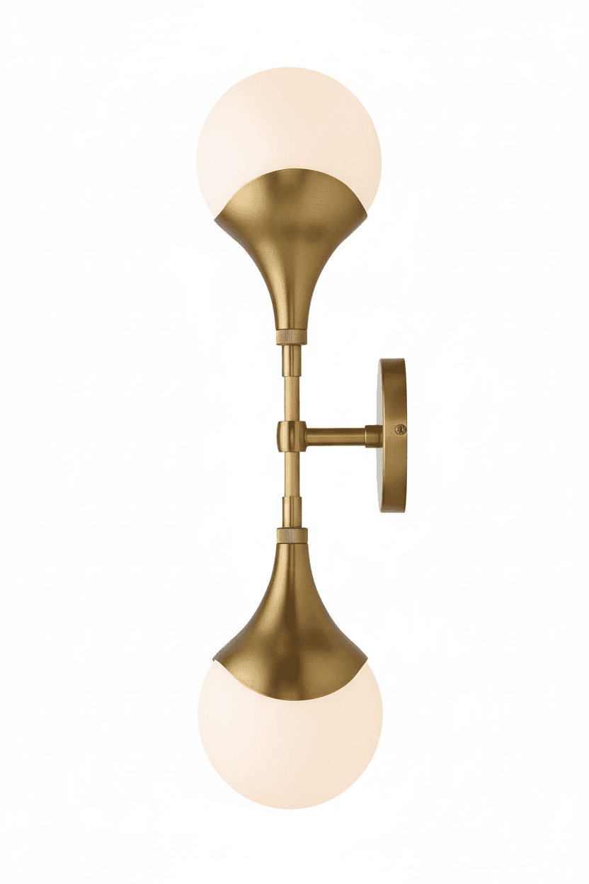 Pair (2) Arteriors Home Brass Augustus Sconces FFW-1274 - Thumbnail 4