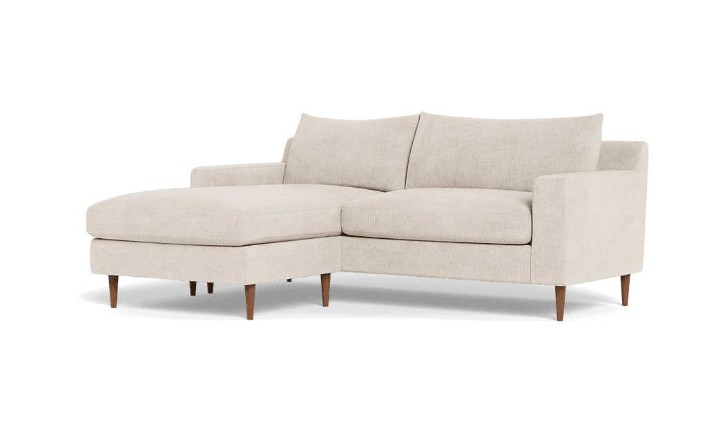 Sloan 2 Seat Reversible Beige Chaise Sectional FFE-1298 - Thumbnail 3