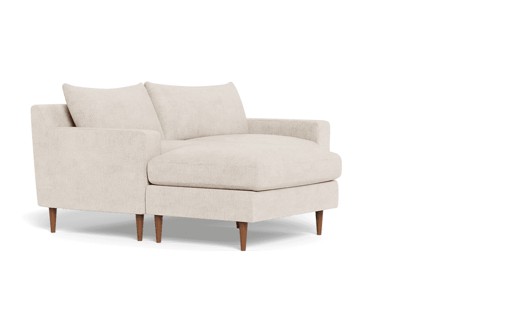 Sloan 2 Seat Reversible Beige Chaise Sectional FFE-1298 - Thumbnail 6