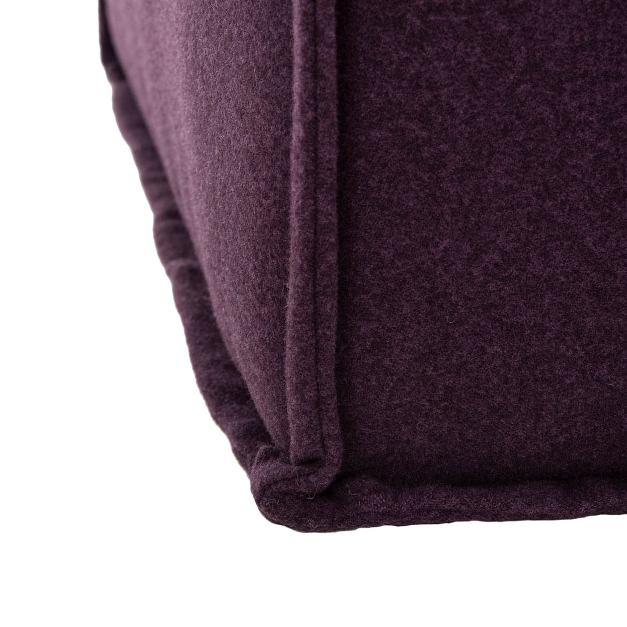 Safavieh Plum Elaine Ottoman/ Pouf FFW-1307 - Thumbnail 5