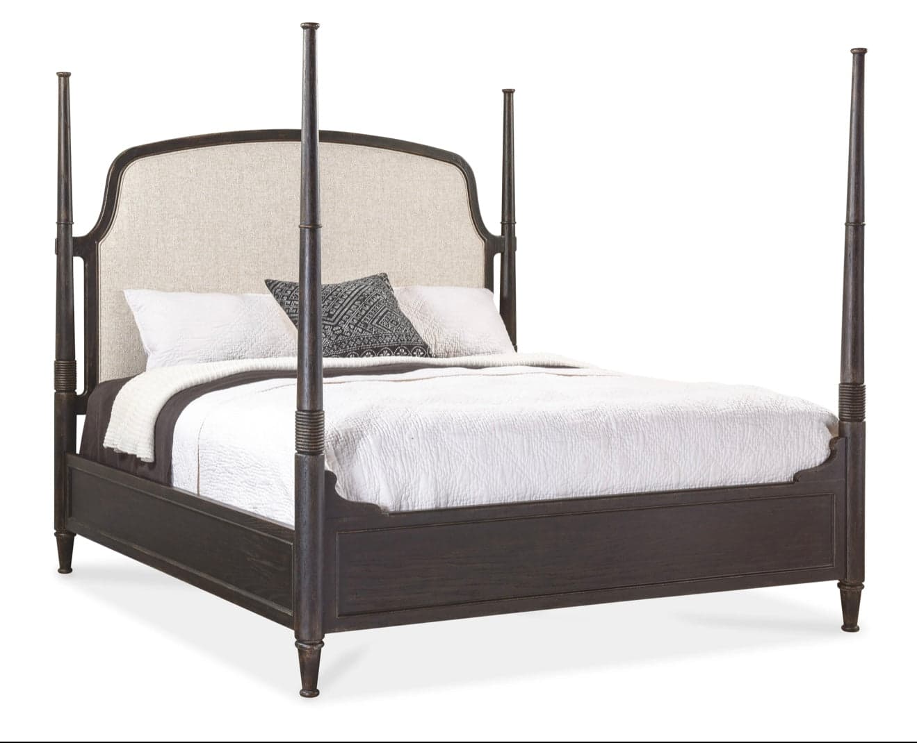 Hooker Traditional Queen 4 Poster Bed FFE-1310 - Image 1