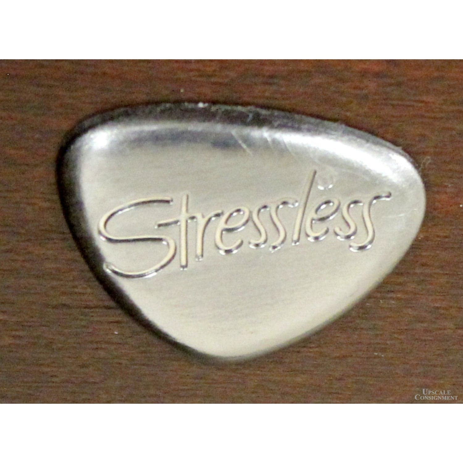 Stressless Red Leather Reclining Loveseat - Red - Thumbnail 5