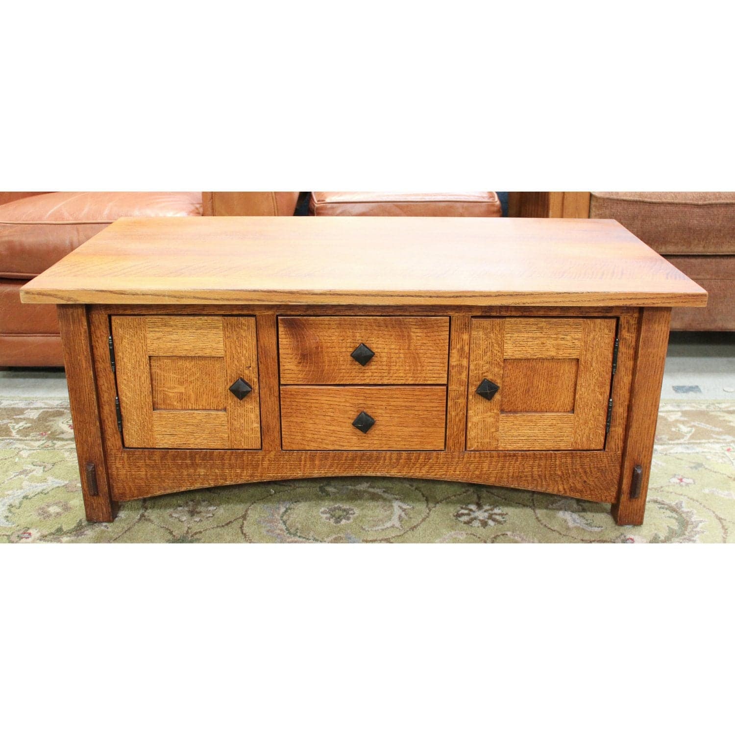 Mission Oak Coffee Table - Thumbnail 3