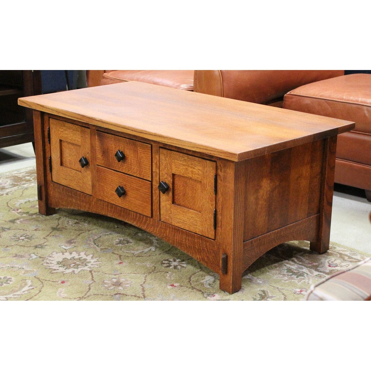 Mission Oak Coffee Table - Thumbnail 4