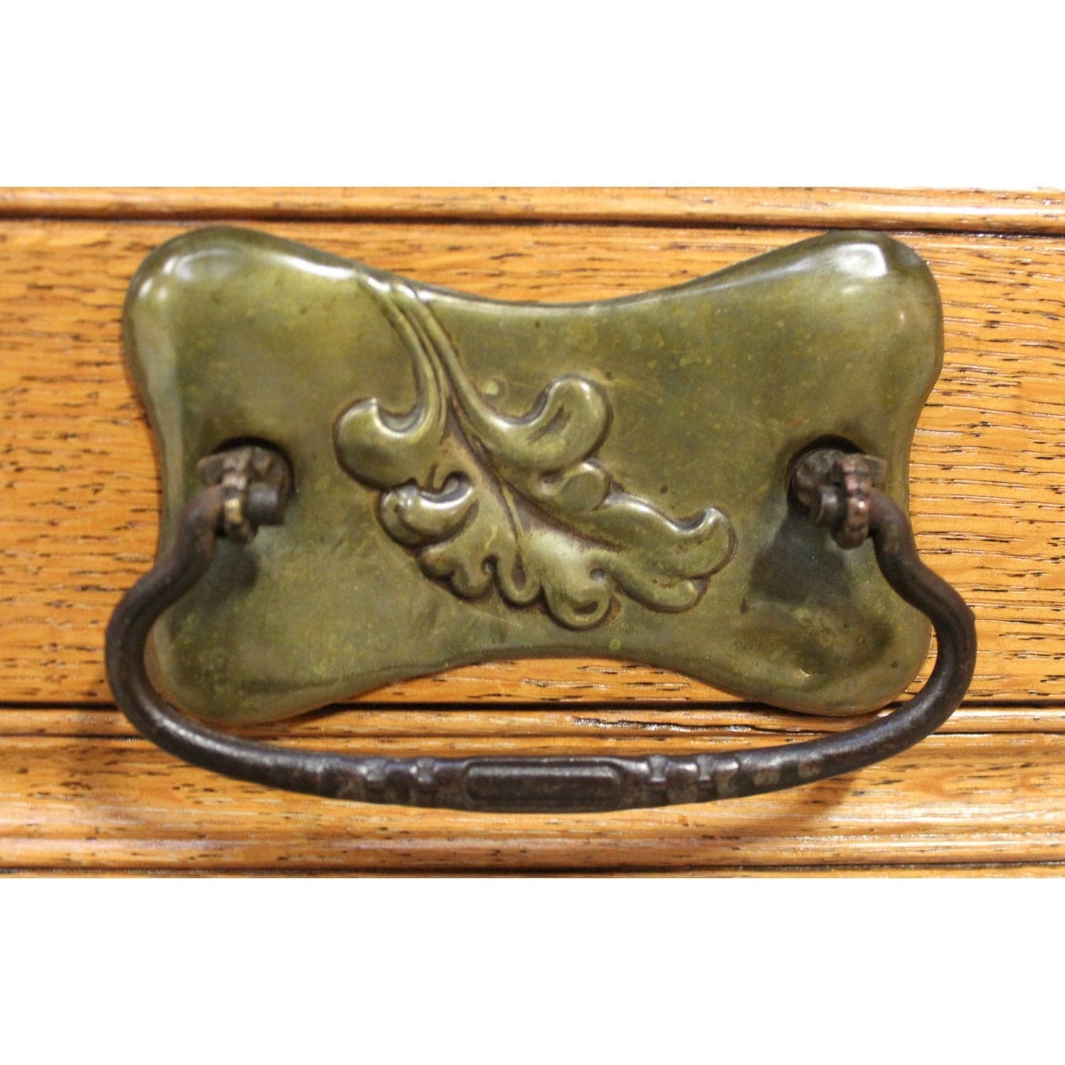 Vintage Oak Rolltop Desk - Thumbnail 7