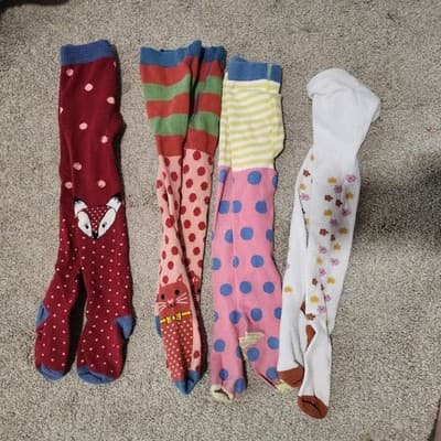 Lot Of 4 Girls Size 2 Matilda Jane Tights