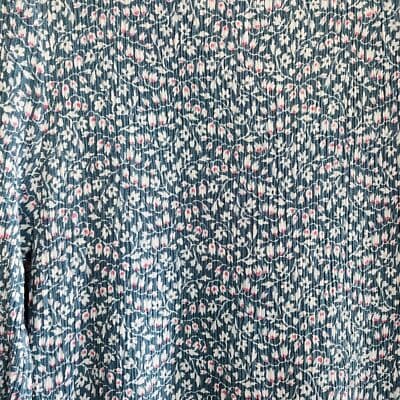Market & Spruce Cassi Ruffle Neck Shift Dress - Teal Green - Size Large - Thumbnail 3