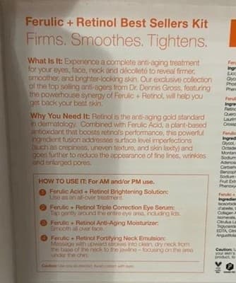 Dr Dennis Gross Ferulic + Retinol Best Sellers Kit NIB - Thumbnail 2