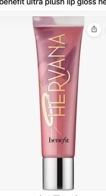 RARE Benefit Cosmetics Hervana Ultra Plush Lip Gloss NIB - Image 1
