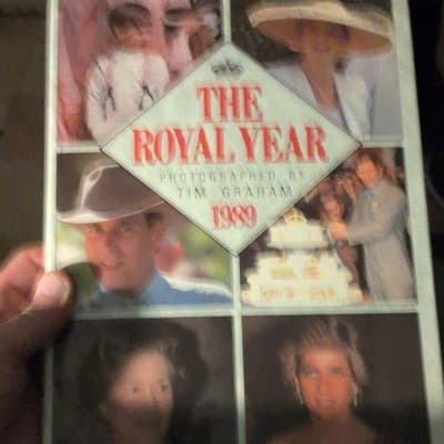 The Royal Year 1989 by Tim Graham Hardcover Picture Book Vintage Royalty