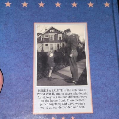 Together, We Pulled Together-- and Won! Reiman Hardcover Illustrated WWII - Thumbnail 2