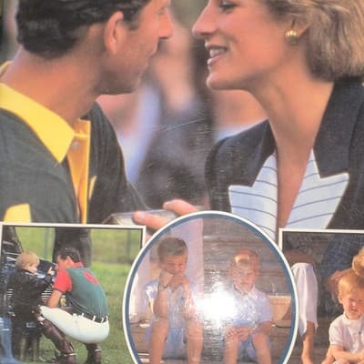 Charles & Diana 10th Anniversary Commemorative Magazine British Royalty - Thumbnail 2