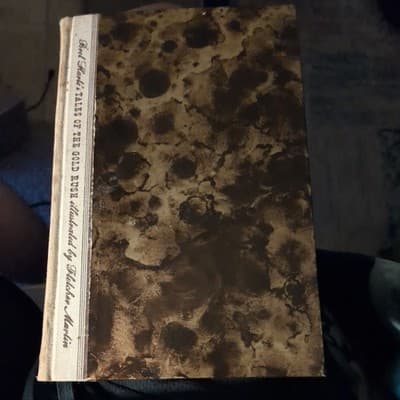Heritage Press 1944 Tales of the Gold Rush hb/slipcase Illus Fletcher Martin - Image 1