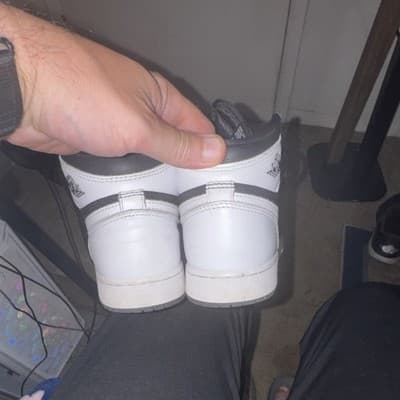 Nike Air Jordan 1 Retro High OG Black White Panda 2014 GS Size 4.5Y Youth AJ1 - Thumbnail 5