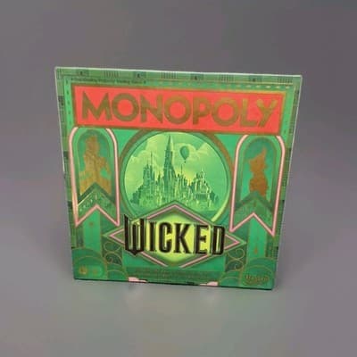 Monopoly Wicked Board Game Wizard Of Oz Sealed Hasbro Complete In Box New 2014 - Thumbnail 6