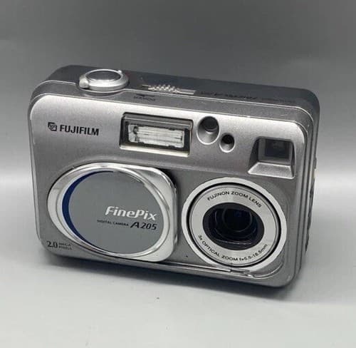 Fujifilm FinePix A Series A205 2.0MP Digital Camera - Silver - Image 1