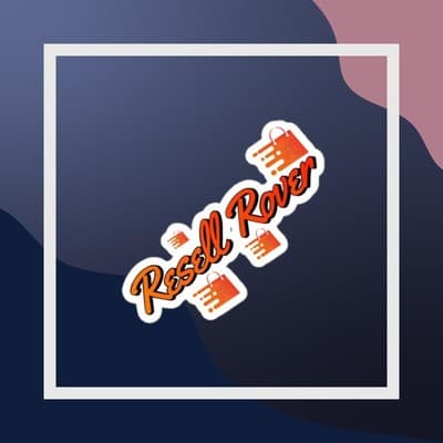 Resell Rover Kiss-Cut 3"x 3" High-Quality Vinyl Stickers Bubble Free Logo 2026
