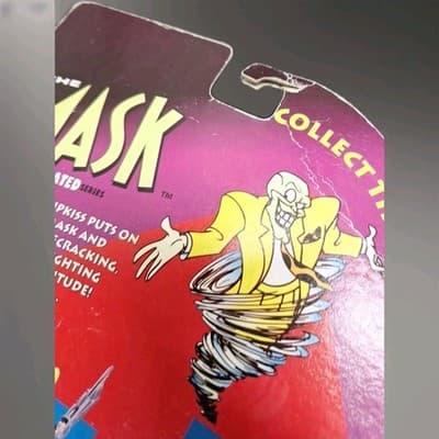 The Mask The Animated Series 5" Action Figure Ninja Mask Toy Island 1997 Sealed - Thumbnail 6
