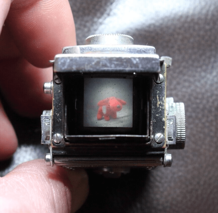 Gem Flex I Subminiature Camera Showa Optica Work 25mm f/3.5 TLR Occupied Japan - Thumbnail 6
