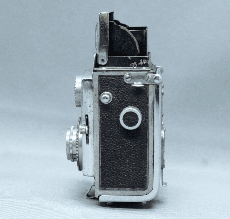 Gem Flex I Subminiature Camera Showa Optica Work 25mm f/3.5 TLR Occupied Japan - Thumbnail 3