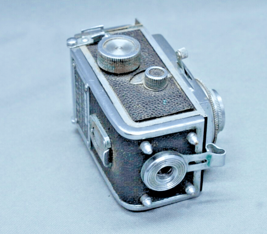 Gem Flex I Subminiature Camera Showa Optica Work 25mm f/3.5 TLR Occupied Japan - Thumbnail 13